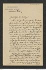 Nachlass Franz Steindachner, Brief von Chr. Lütken an Franz Steindachner (11.01.1881), Inv.Nr. 317.10, Seite 1